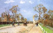 Camille Pissarro Road painting